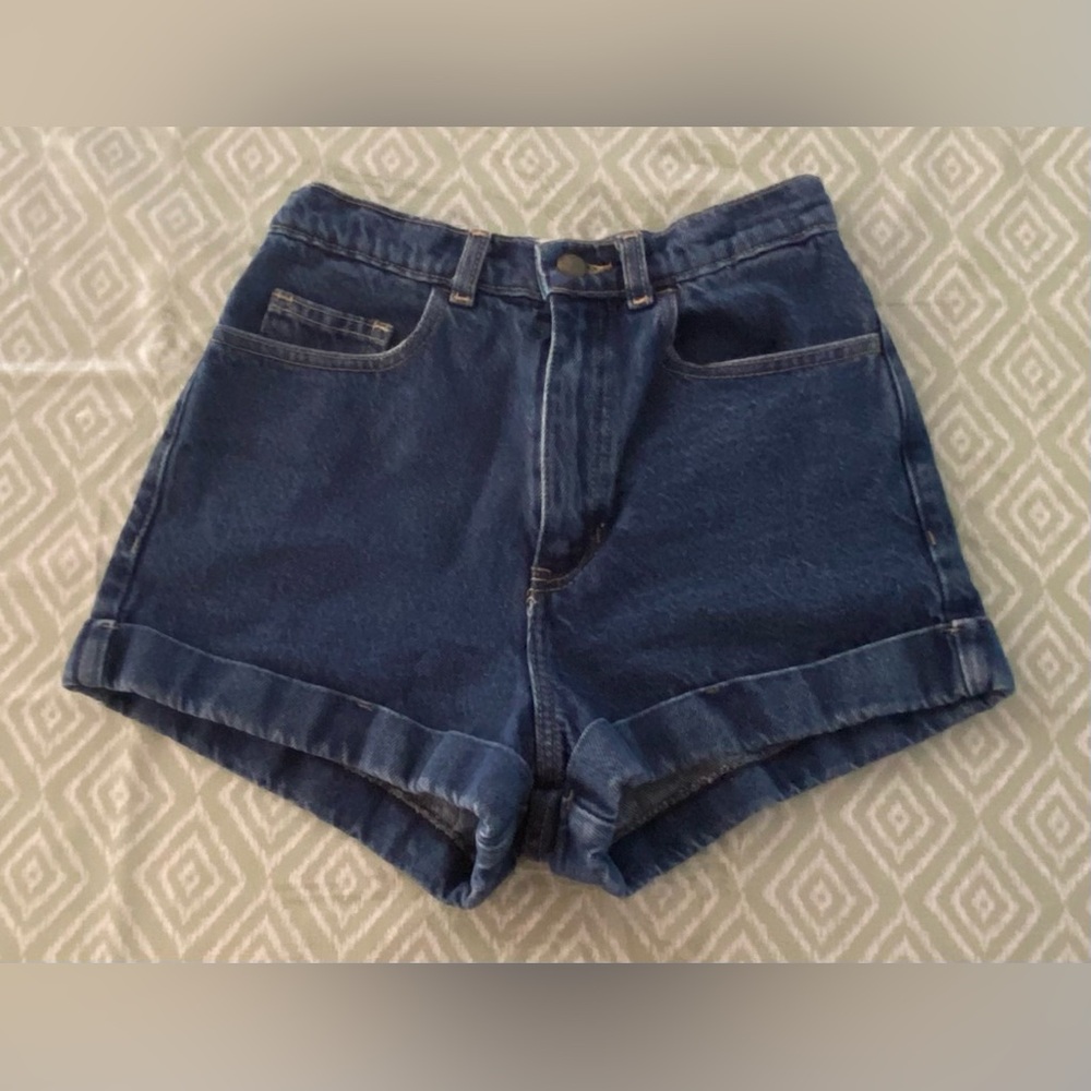 American Apparel Classic Denim Shorts